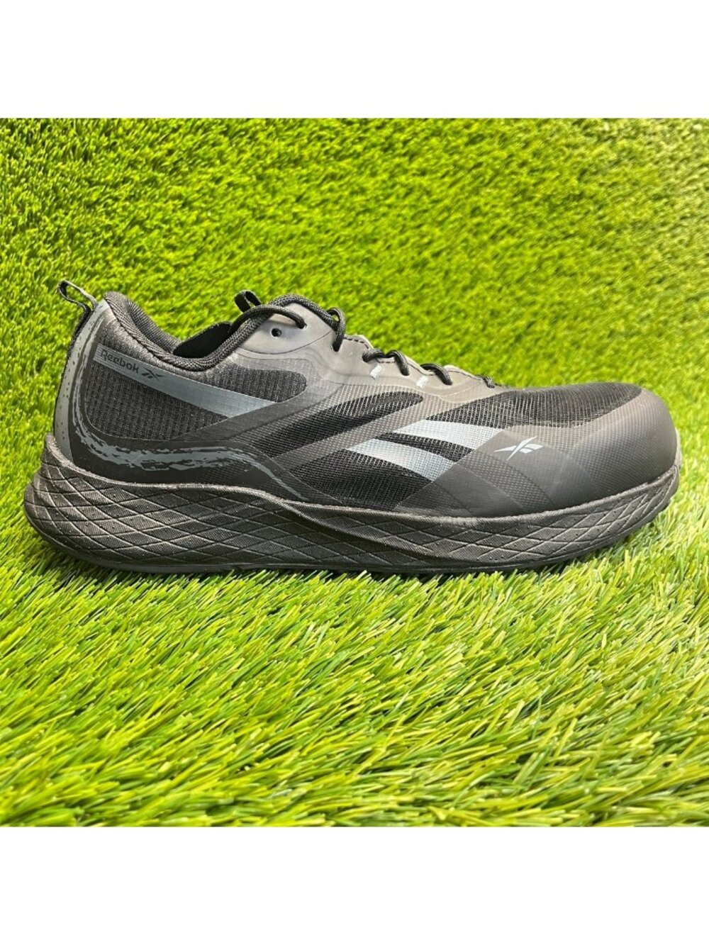Reebok Floatride Energy 3 Adventure Men Size 10.5 Black Composite Toe Work Shoes